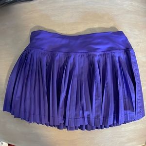 Lululemon purple mini golf tennis running skort